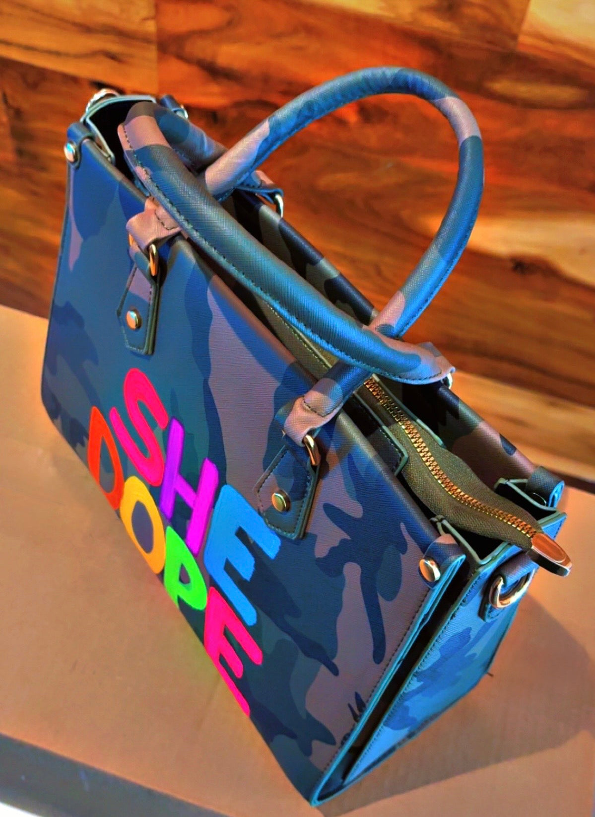 Camo Reversible Tote Bag