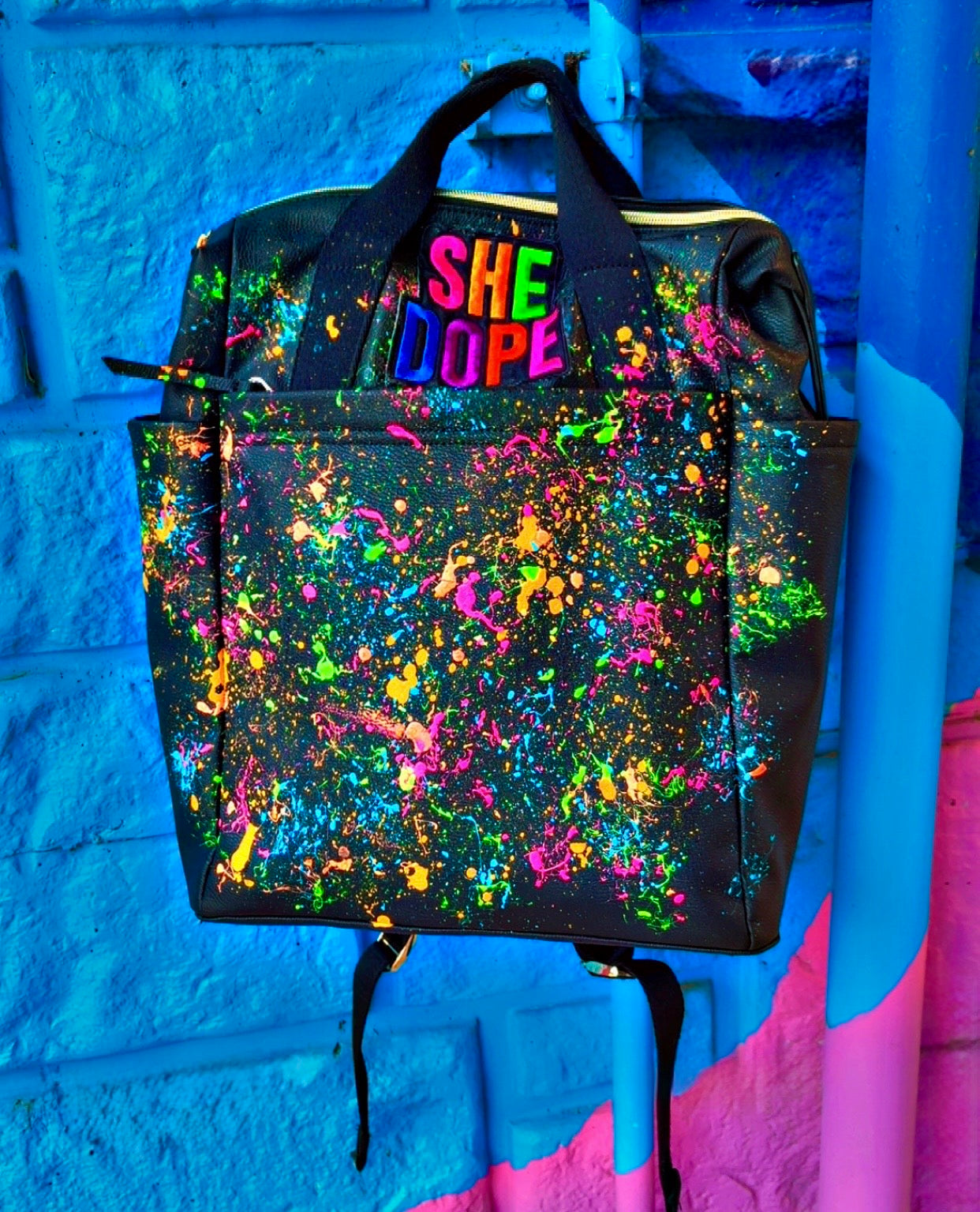 Going Places She Dope Backpack/tote