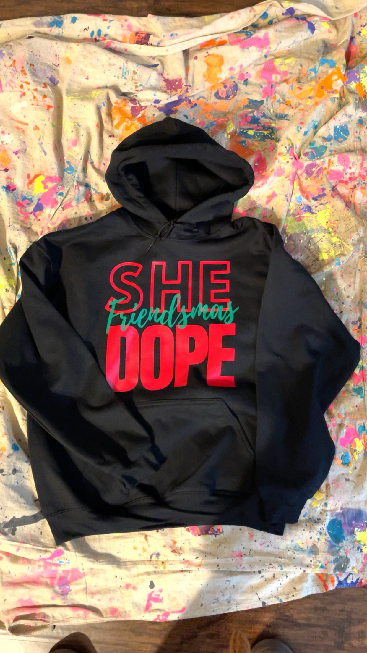 Friendsmas She Dope Hoodie
