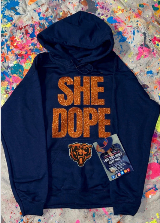 She Dope Bears Hoodie