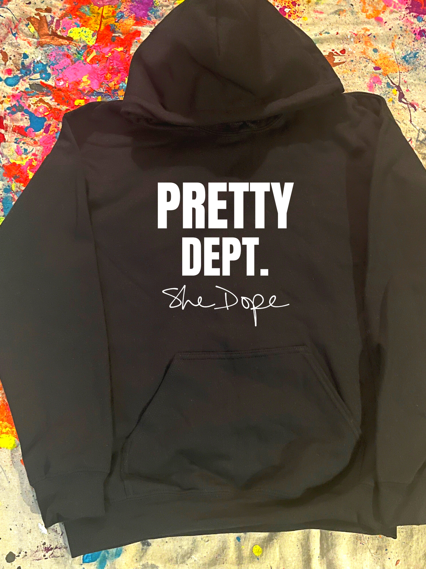 She Dope Pretty Dept. Black Hoodie