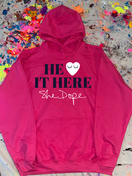 She Dope Love it Here Hoodie