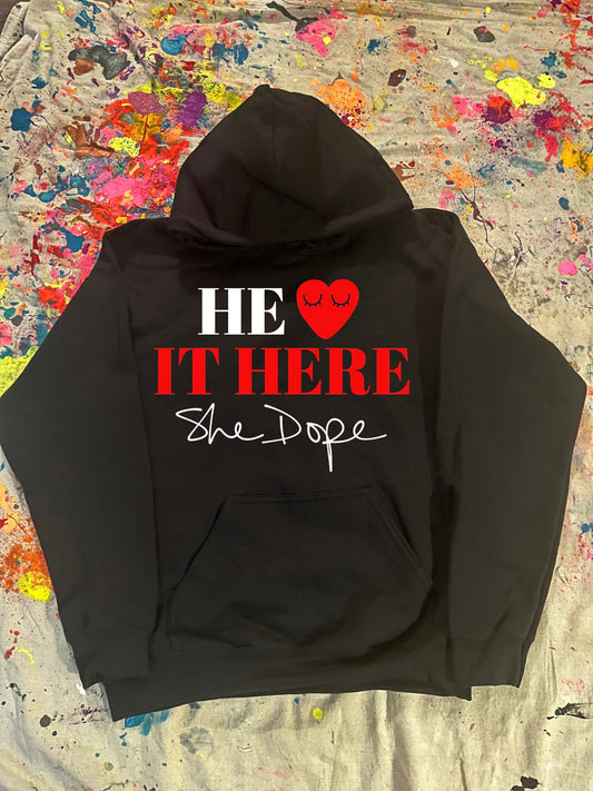 She Dope Love it Here Hoodie