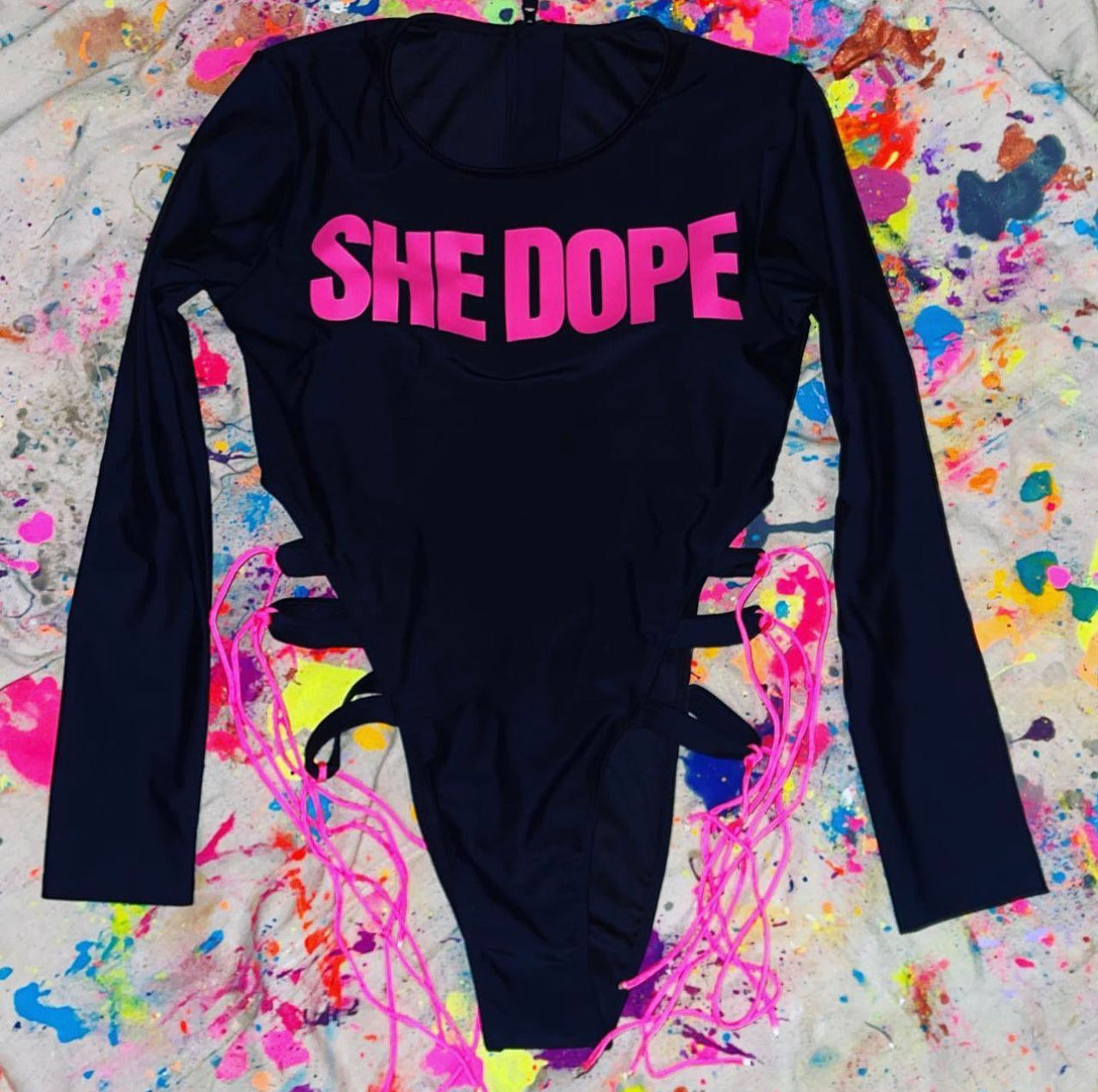 Pink She Dope Scuba Swim