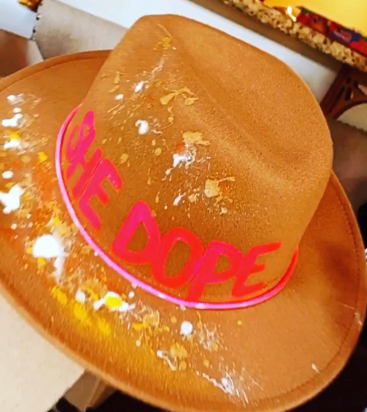 Camel She Dope Fedora