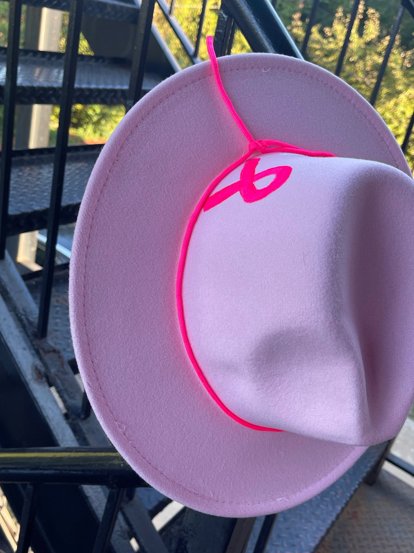 SHE DOPE pink Breast Cancer Fedora