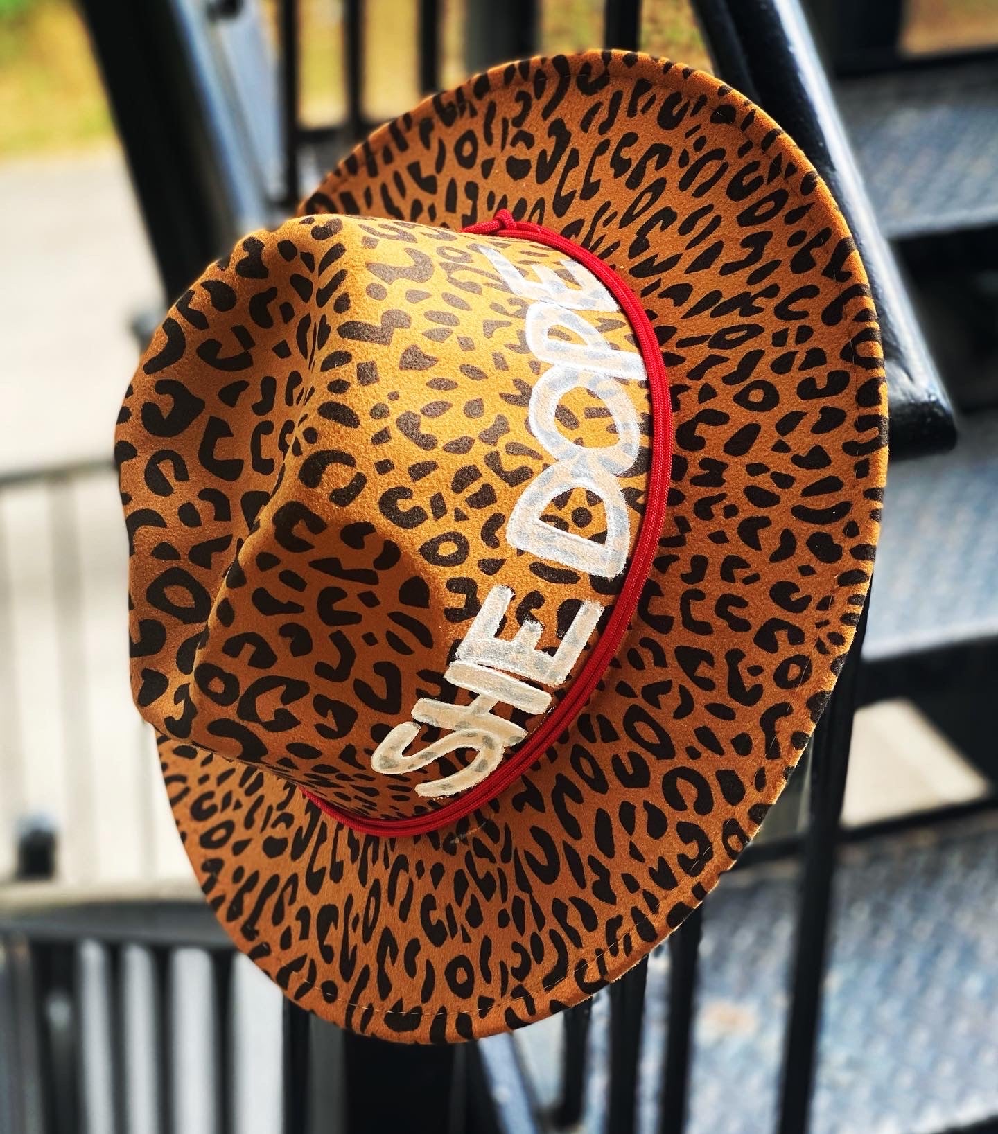 Leopard She Dope Fedora