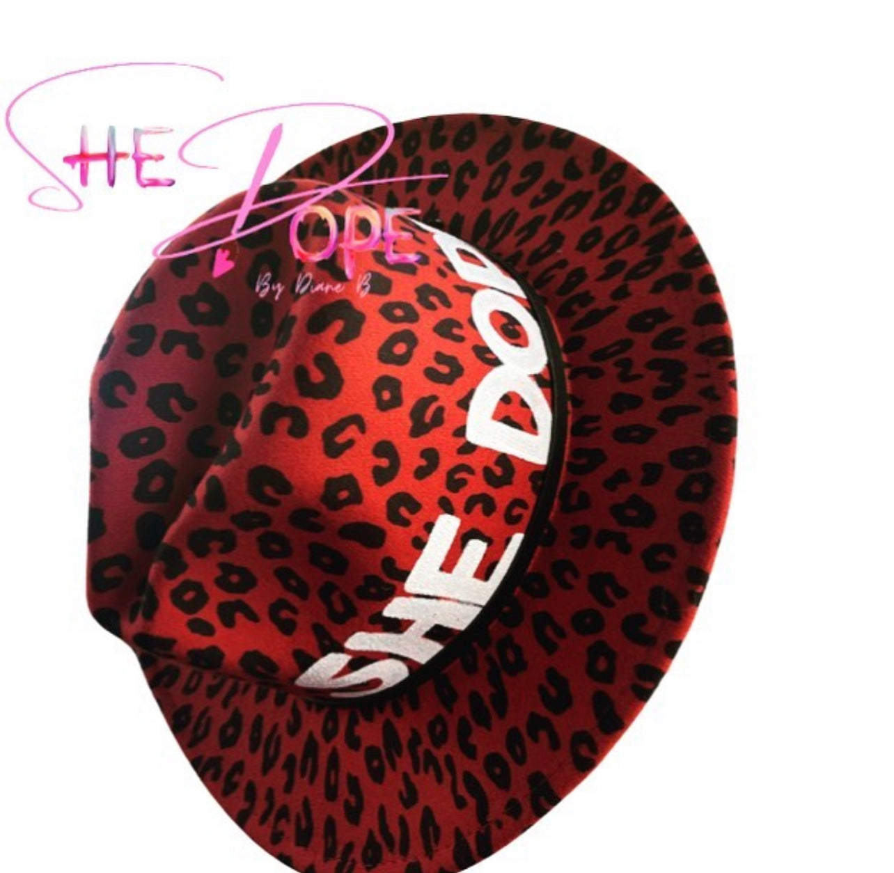 Leopard She Dope Fedora