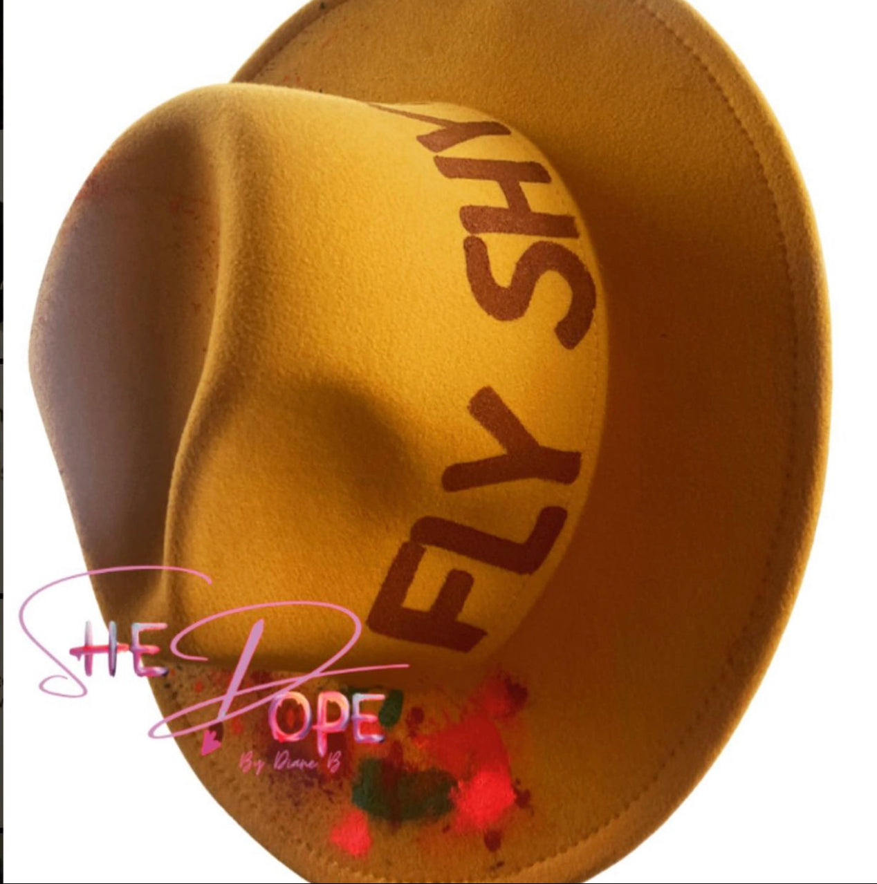Mustard Fly Shyt Fedora