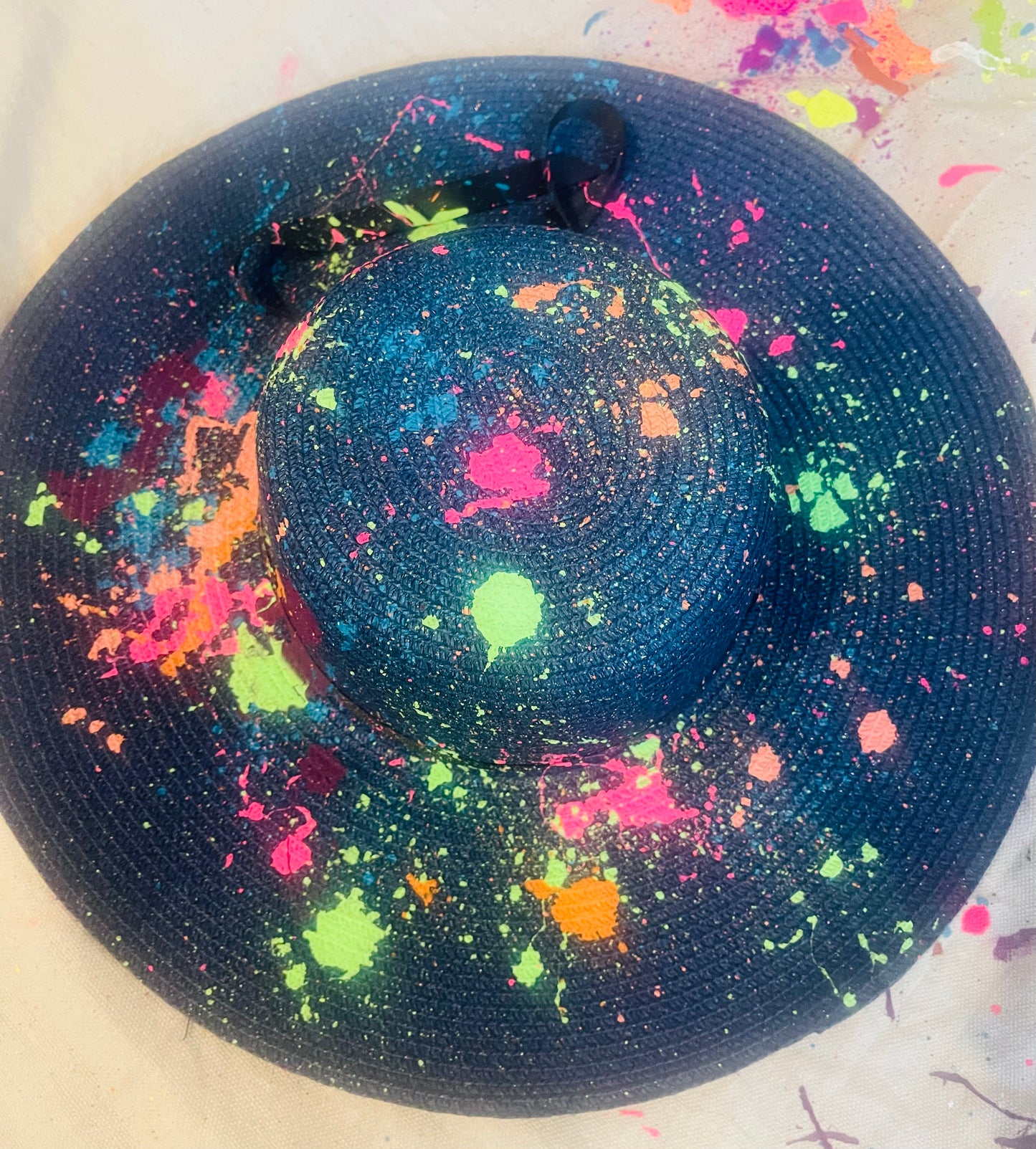 Vaca Straw Splatter Hat