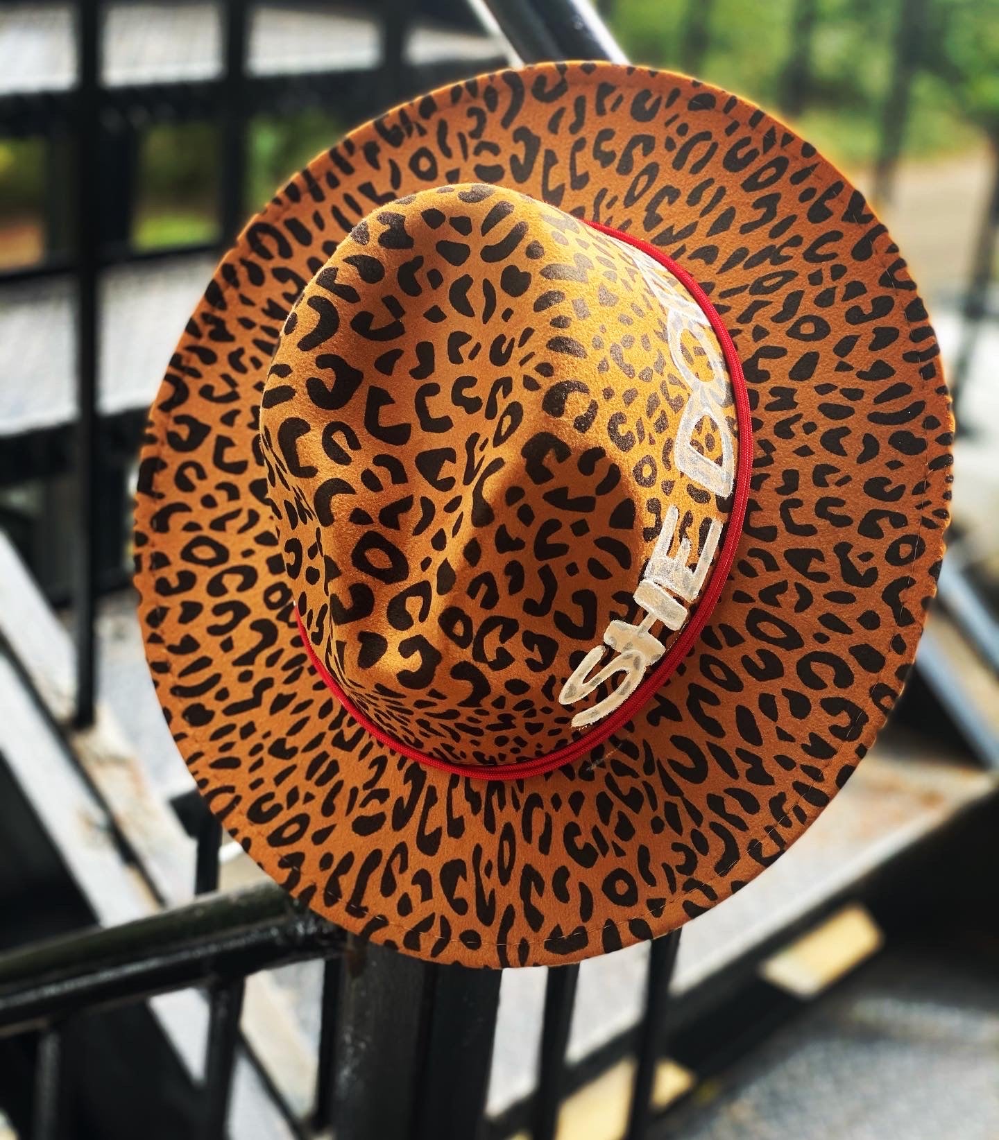 Leopard She Dope Fedora