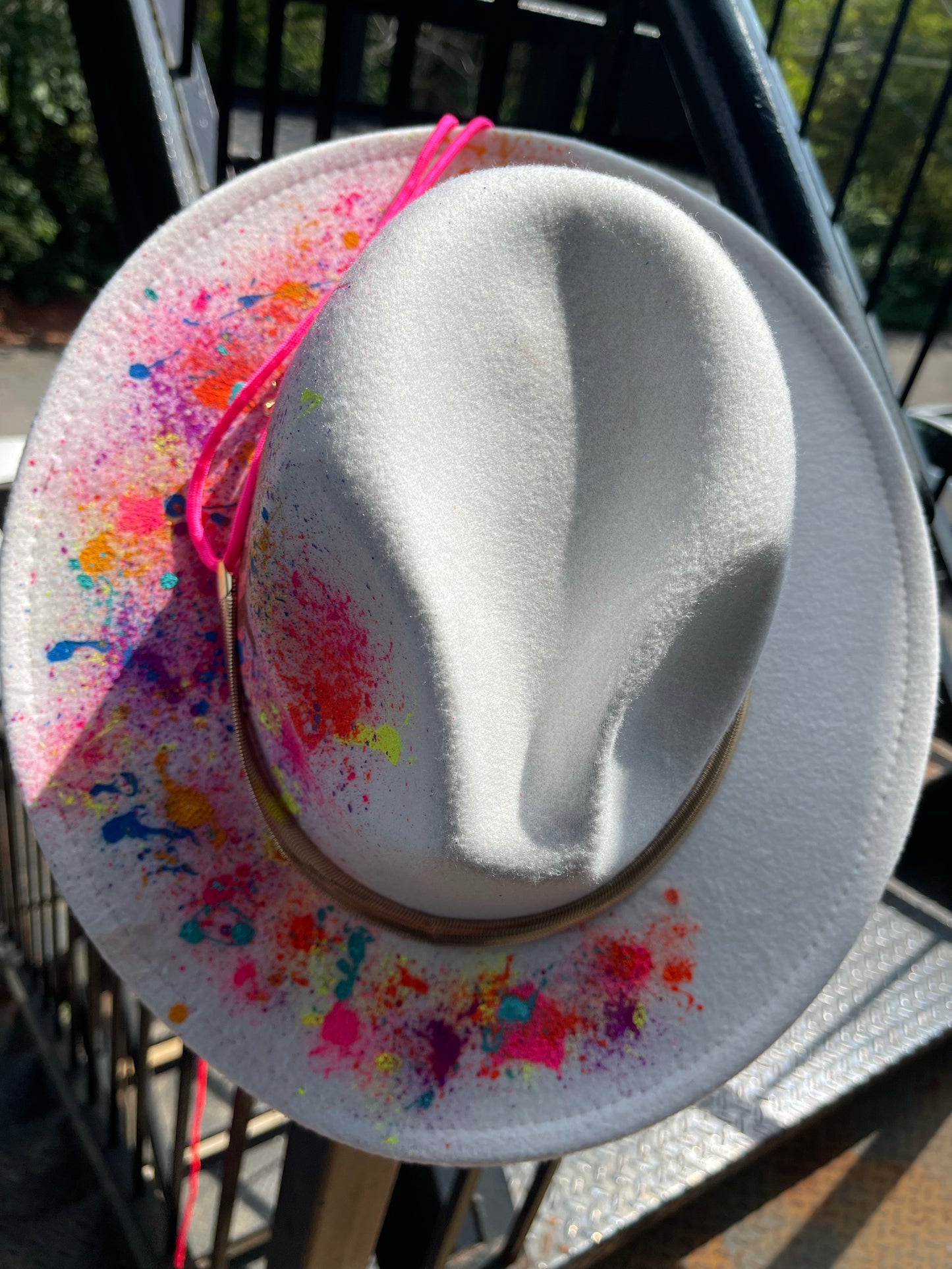 White Zodiac Energy Fedora