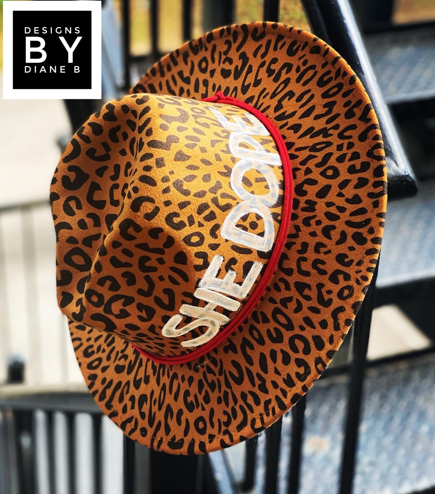 Leopard She Dope Fedora