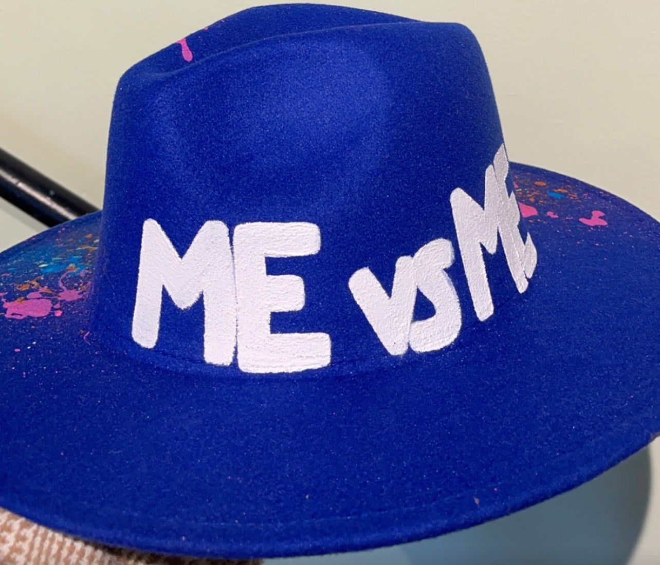 Royal Blue Me vs Me Fedora