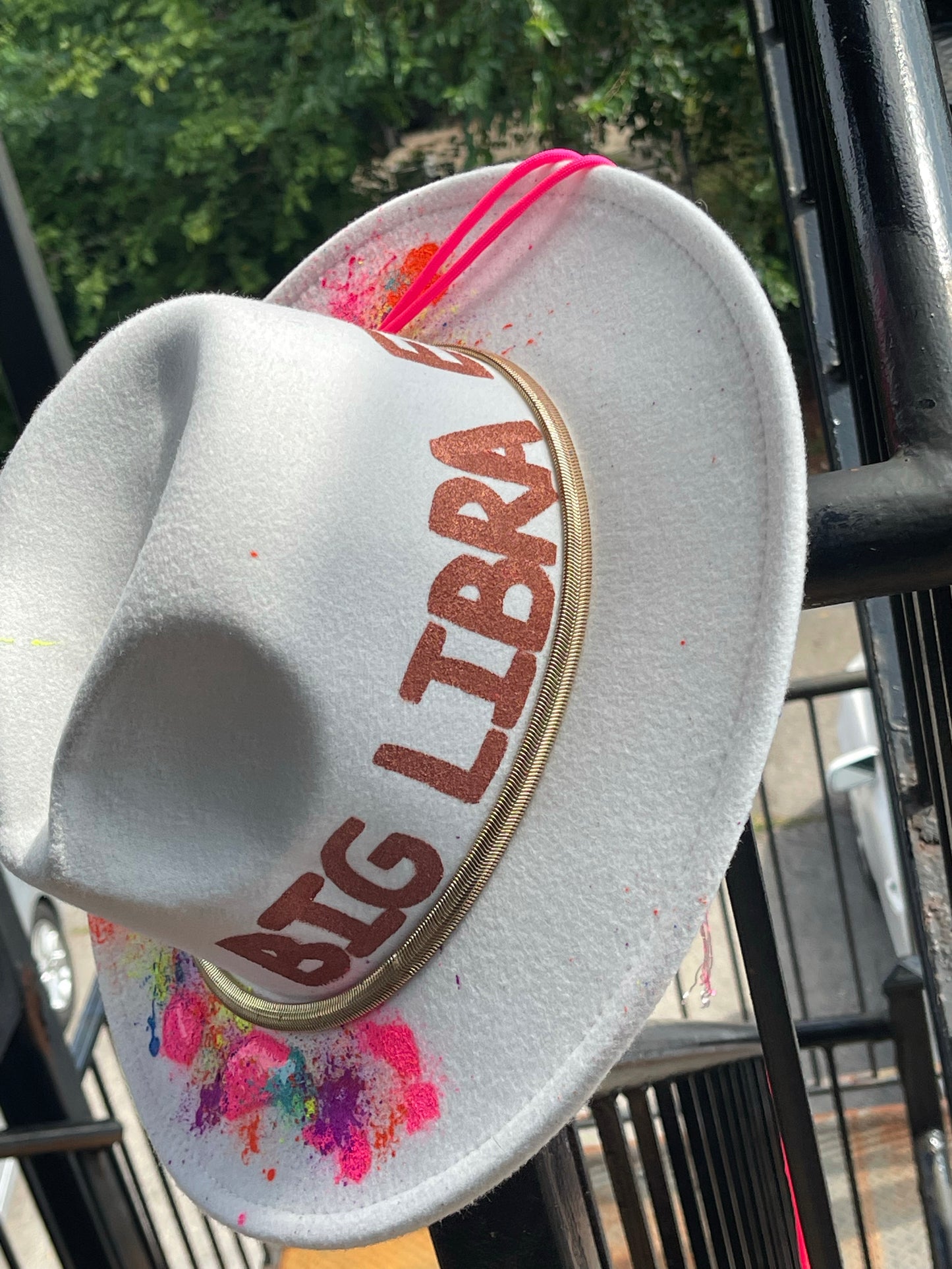 White Zodiac Energy Fedora