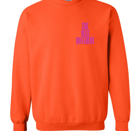 Orange Fashion x Style Sweatshirt