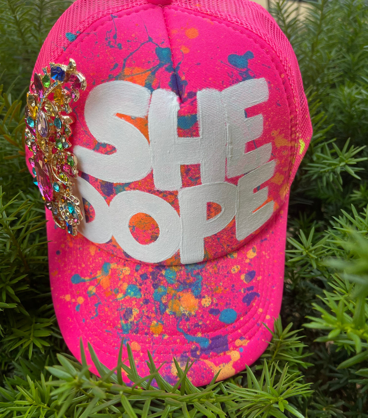 Pink Love Luxury She Dope Cap