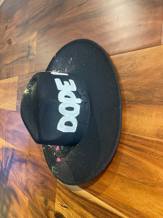 Dope Mom Splattered Fedora