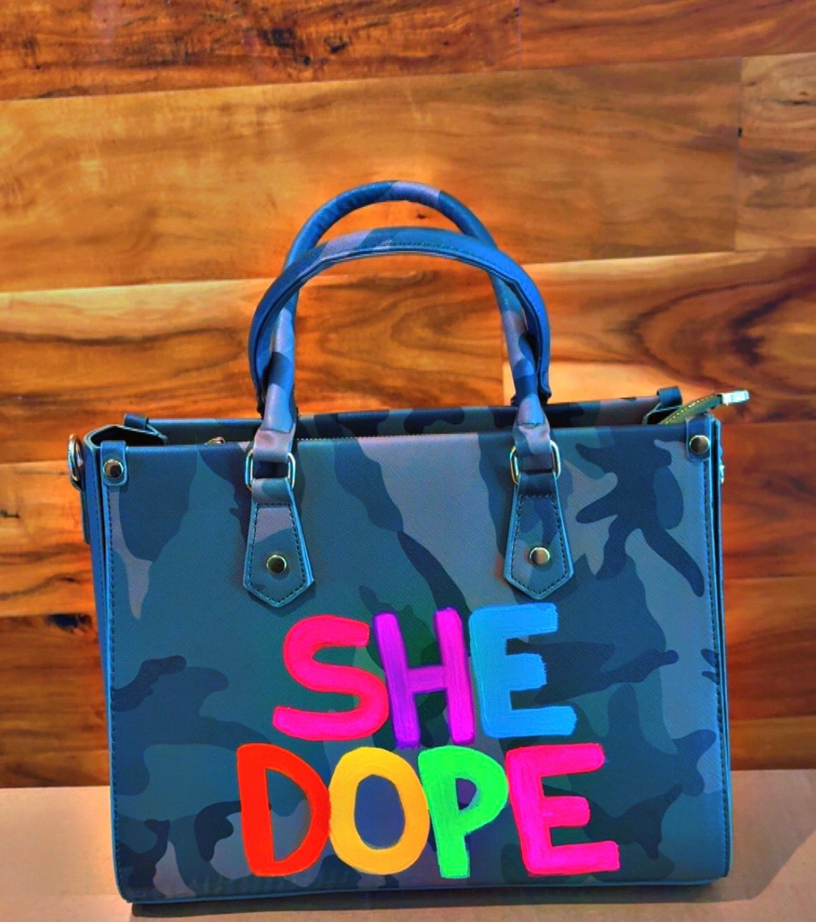 Camo Reversible Tote Bag