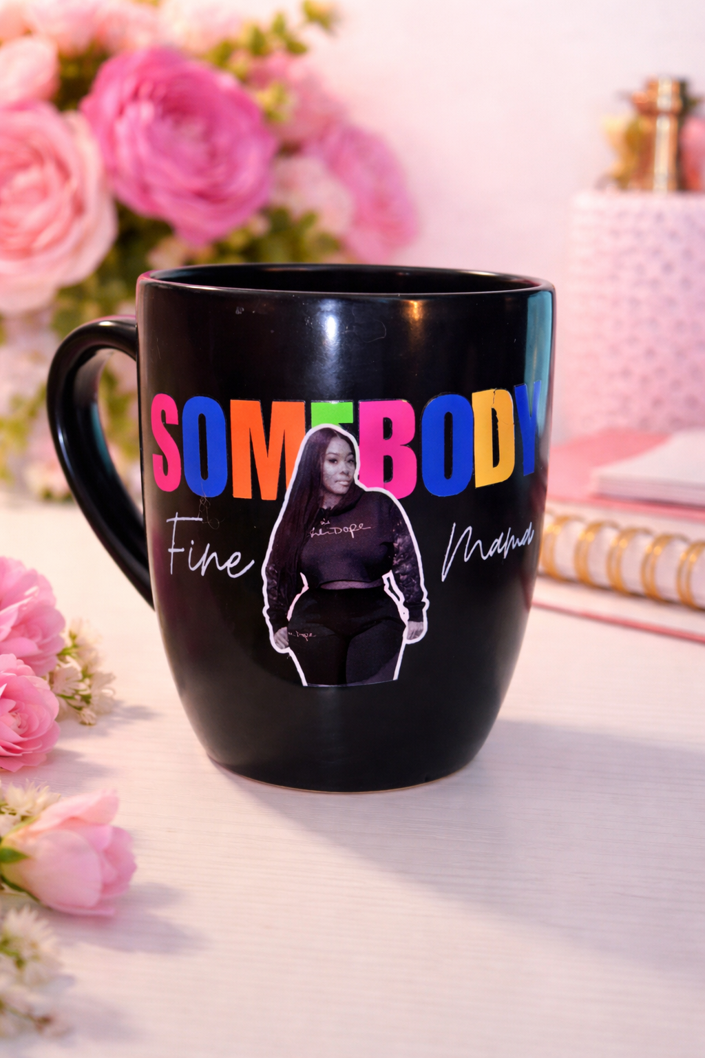Custom Somebody Fine Mama Coffee Mug