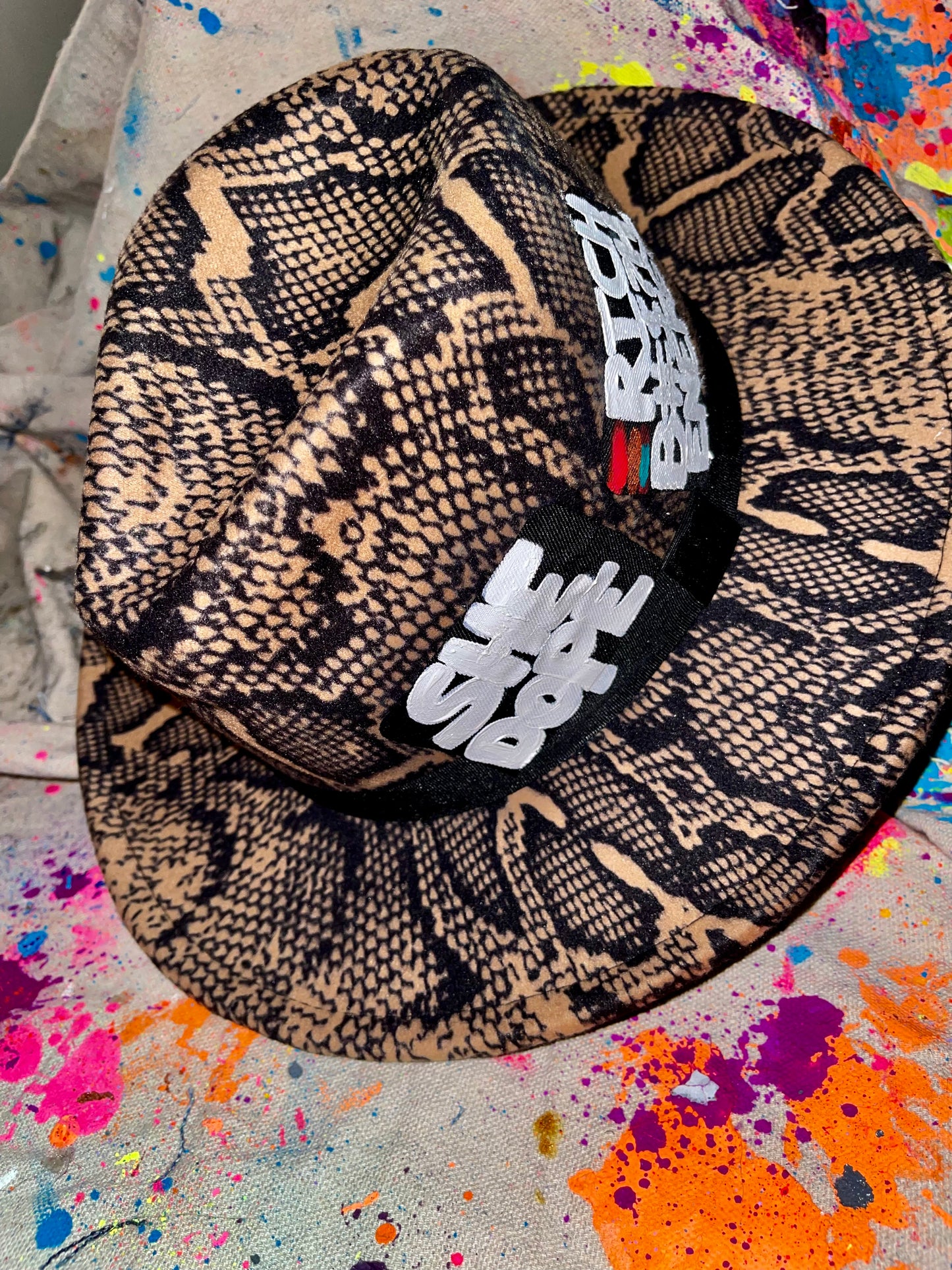 She Dope RBE Snake Custom Fedora