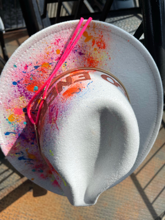 White Zodiac Energy Fedora